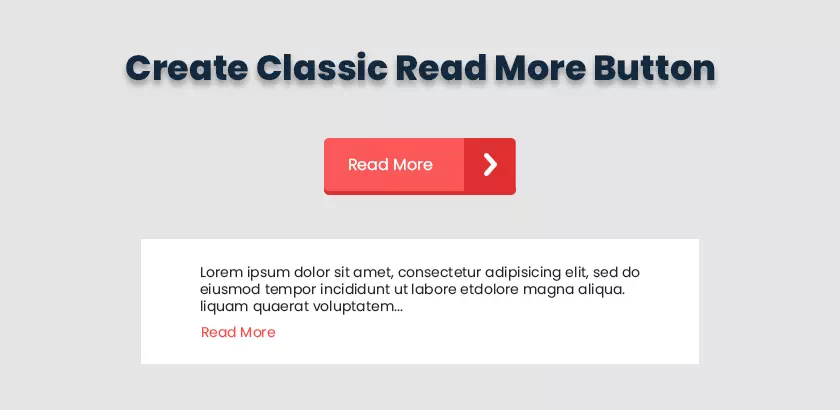 Add Read More Button in HTML