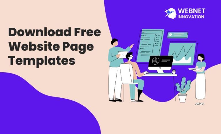Download Free Website Page Templates & WordPress Page Templates