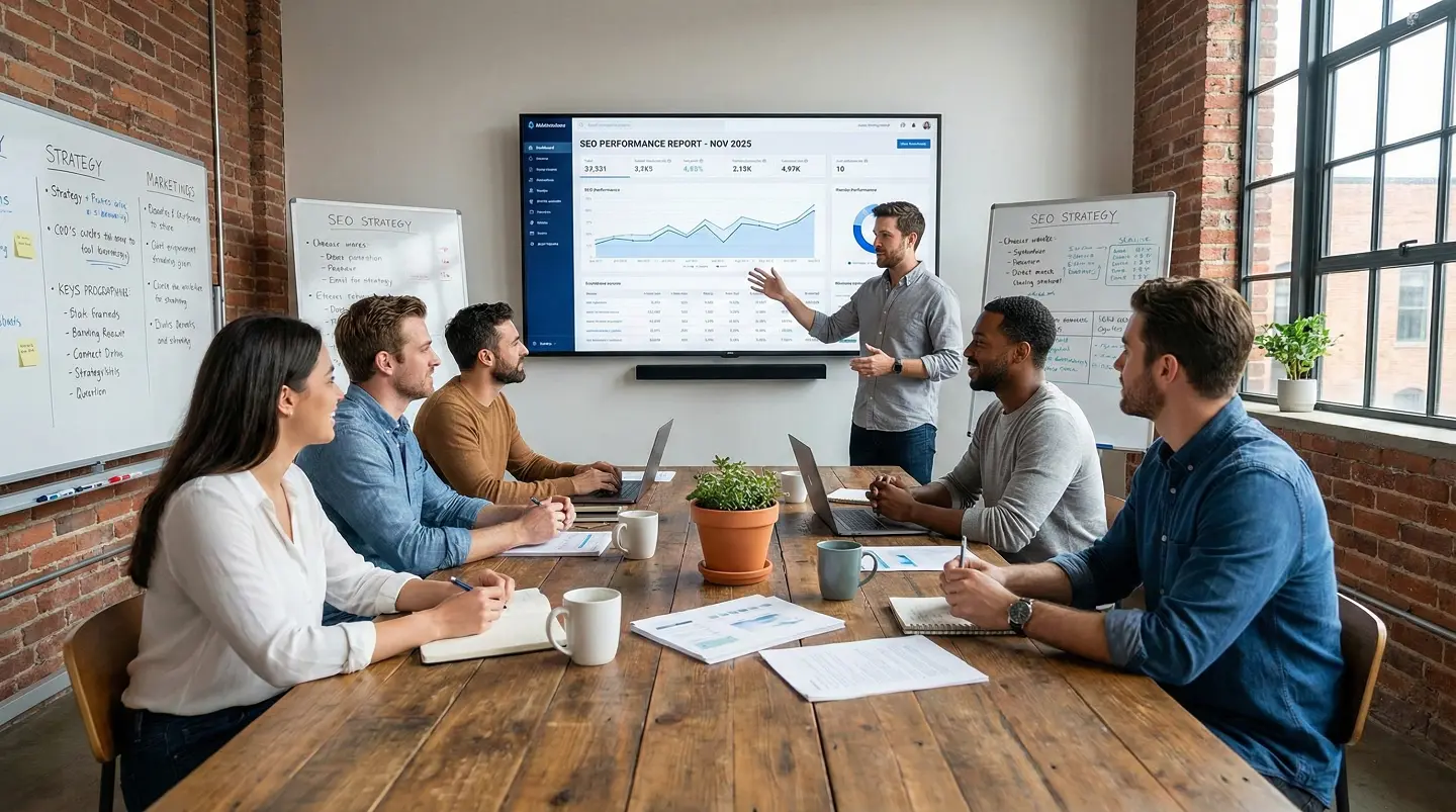 SEO Agency Elementor Template