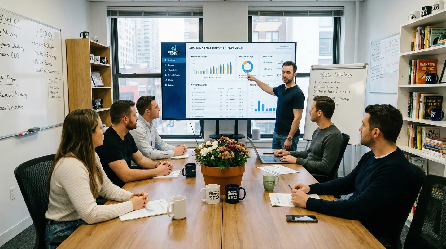 SEO Agency Elementor Template