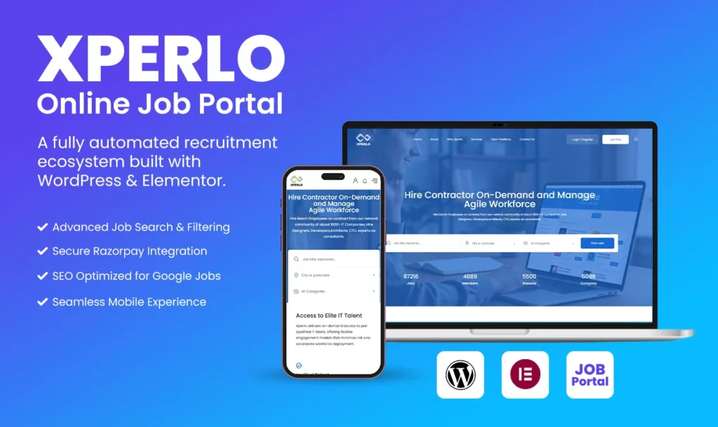 Xperlo Online Job Portal