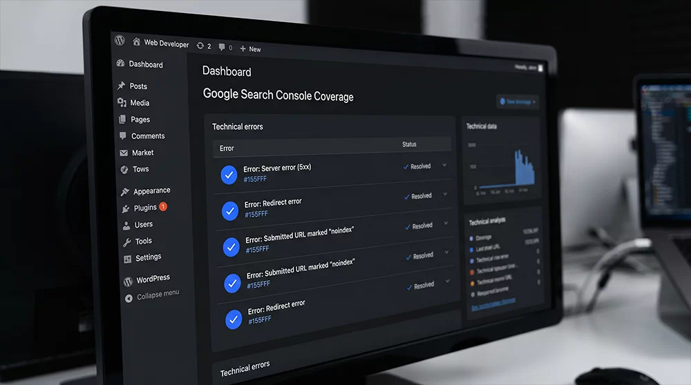 Using Google Search Console to Fix Indexing and Technical SEO Problems on WordPress
