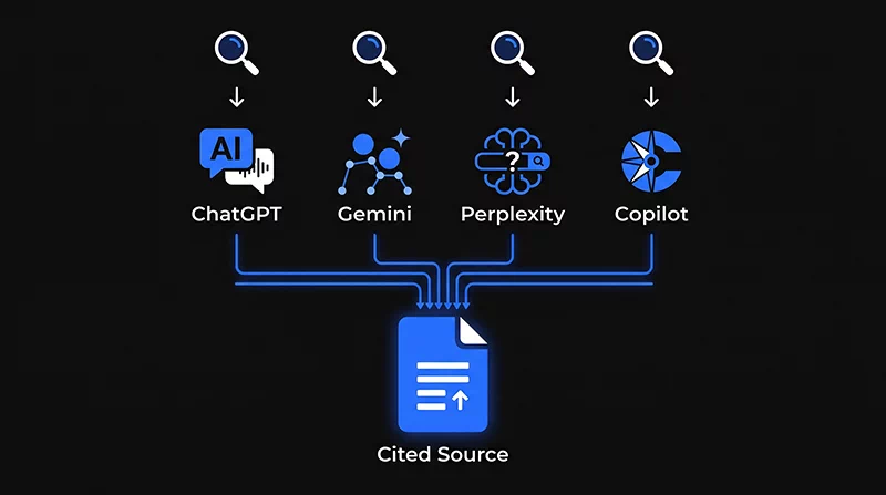 How AI Search Engines Choose Which Website to Cite?